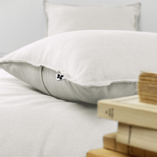 Taie D'Oreiller Flanelle Candice Neige - L'Effet Papillon - The Bradery
