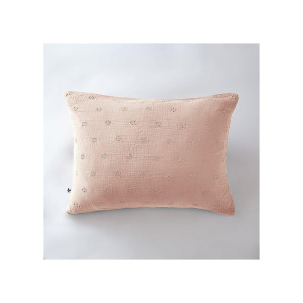 Funda de almohada de gasa de algodón Gaïa Boho Marshmallow - El efecto mariposa - The Bradery