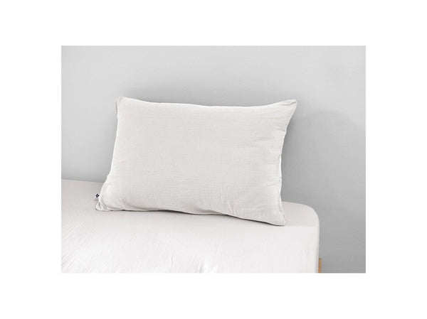 Funda de almohada de gasa de algodón Gaia Chantilly - El efecto mariposa - The Bradery