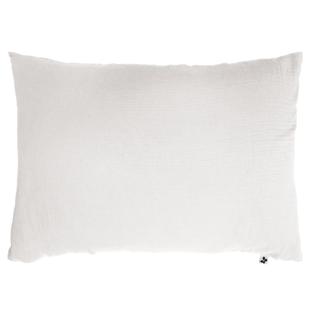 Funda de almohada de gasa de algodón Gaia Chantilly - El efecto mariposa - The Bradery