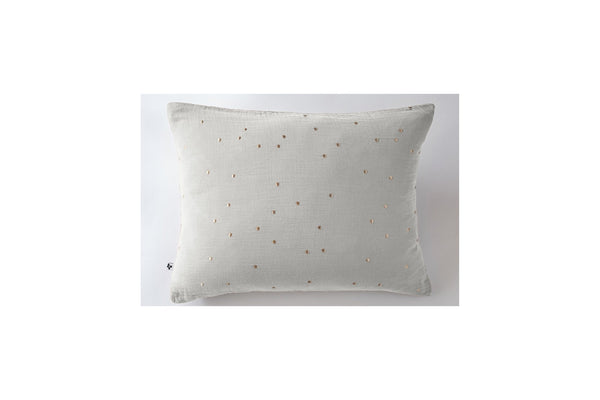 Taie D'Oreiller Gaze De Coton Gaïa Chic Nuage - L'Effet Papillon - The Bradery