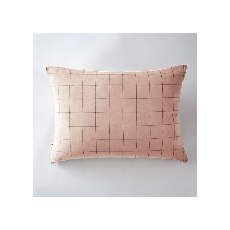 Gaïa Match Marshmallow Cotton Gauze Pillow Case - L'Effet Papillon - The Bradery