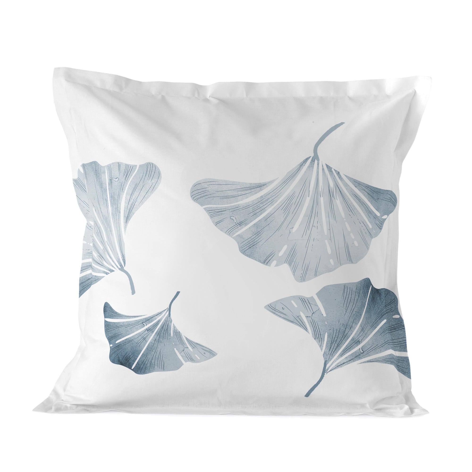 Taie d'Oreiller Ginkgo TAIES D'OREILLER BLANC