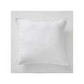 Funda de almohada de lino lavado SOLINE Chalk - El efecto mariposa - The Bradery