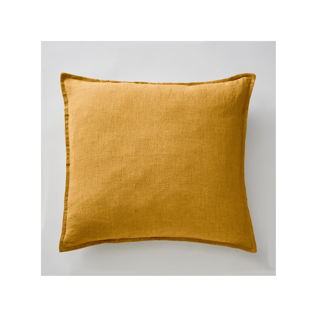 Funda de almohada de lino lavado SOLINE Miel - El efecto mariposa - The Bradery