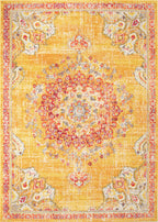 Tapis Anatolia 777 - Jaune - Nazar - The Bradery