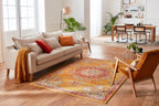 Tapis Anatolia 777 - Jaune - Nazar - The Bradery