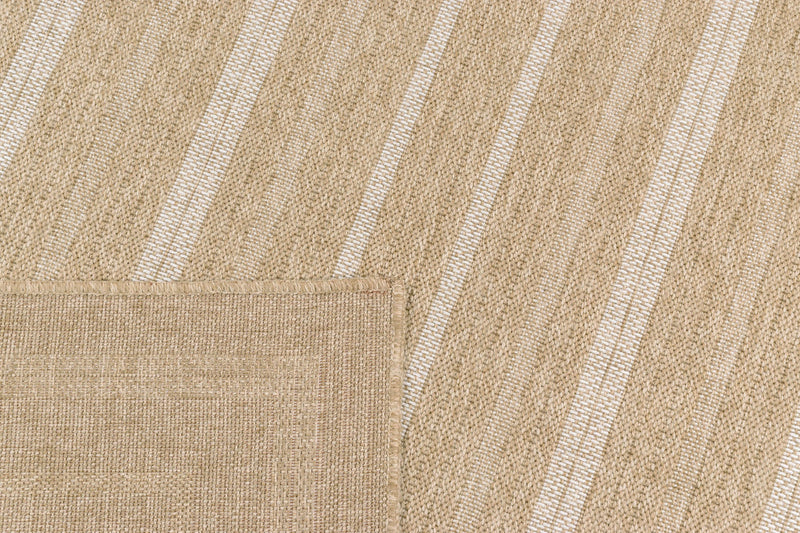Tapis Aspect Jute Nature 8863 - Blanc - Nazar - The Bradery