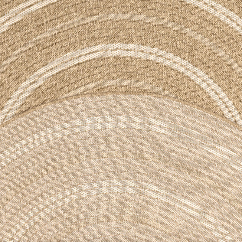 Tapis Aspect Jute Nature 8863 - Blanc - Nazar - The Bradery