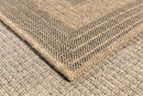 Tapis Aspect Jute Nature 8865 - Noir - Nazar - The Bradery