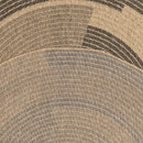 Tapis Aspect Jute Nature 8865 - Noir - Nazar - The Bradery