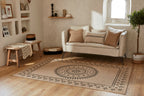 Tapis Aspect Jute Nature 8874 - Noir - Nazar - The Bradery
