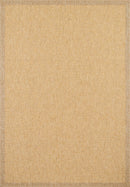 Tapis Aspect Jute Nature 8877 - Jaune - Nazar - The Bradery