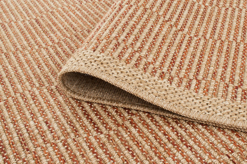 Tapis Aspect Jute Nature 8878 - Terra - Nazar - The Bradery