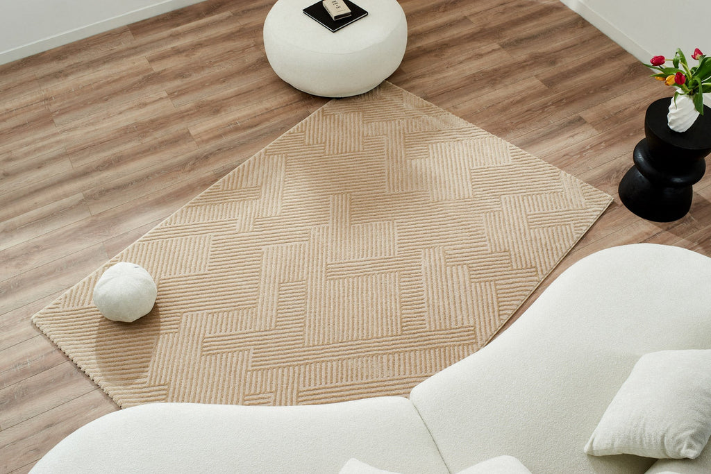 Tapis Bianca 160 - Beige - Nazar - The Bradery