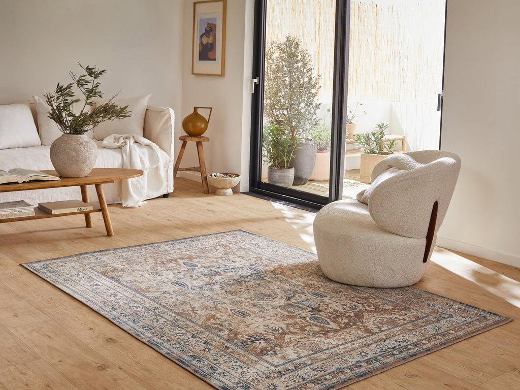 Tapis Carry 534 - Bleu - Nazar - The Bradery