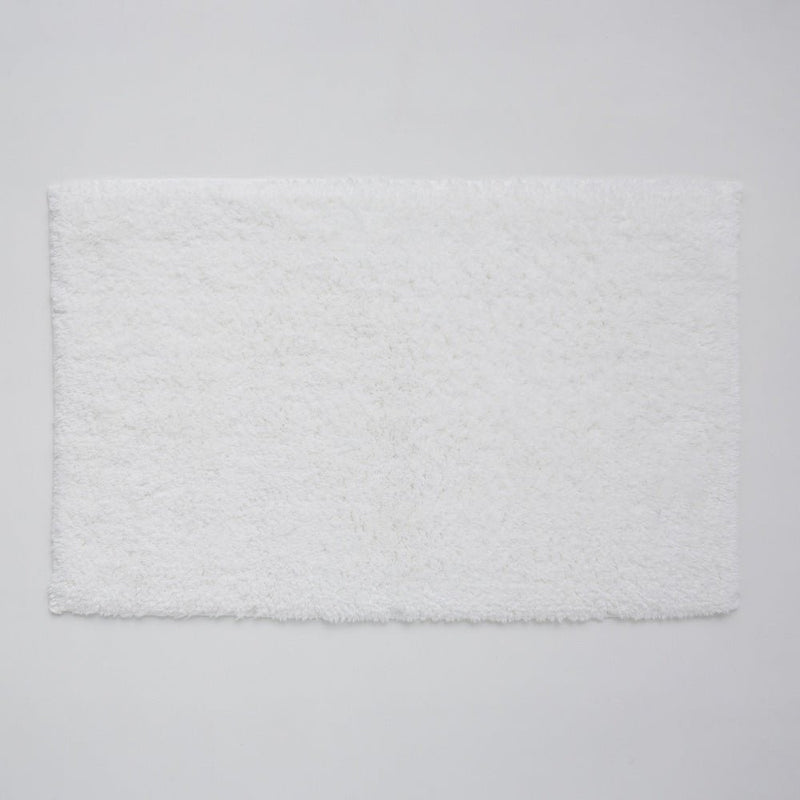 Tapis De Bain En Coton - Blanc - MOST - The Bradery