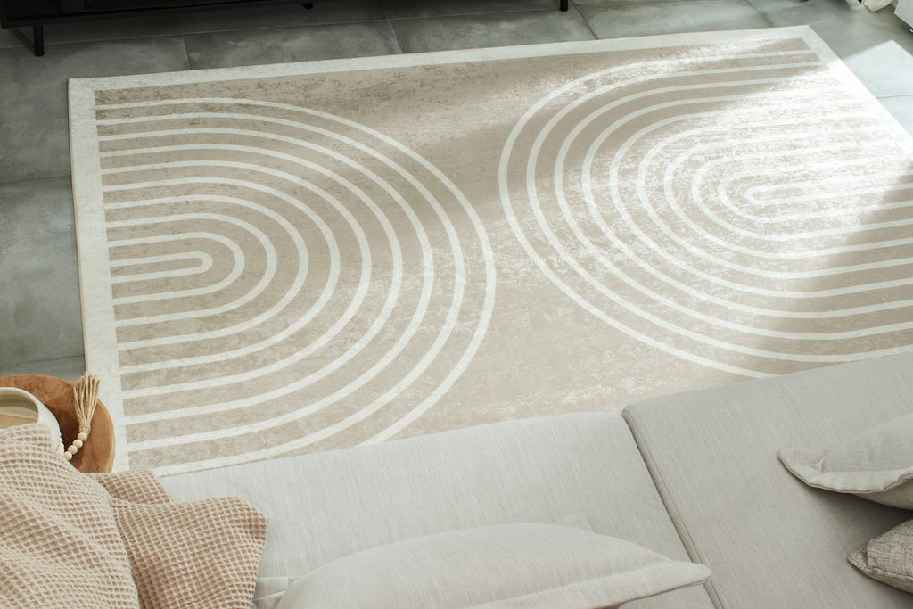 Tapis Grege 751 - Beige - Nazar - The Bradery