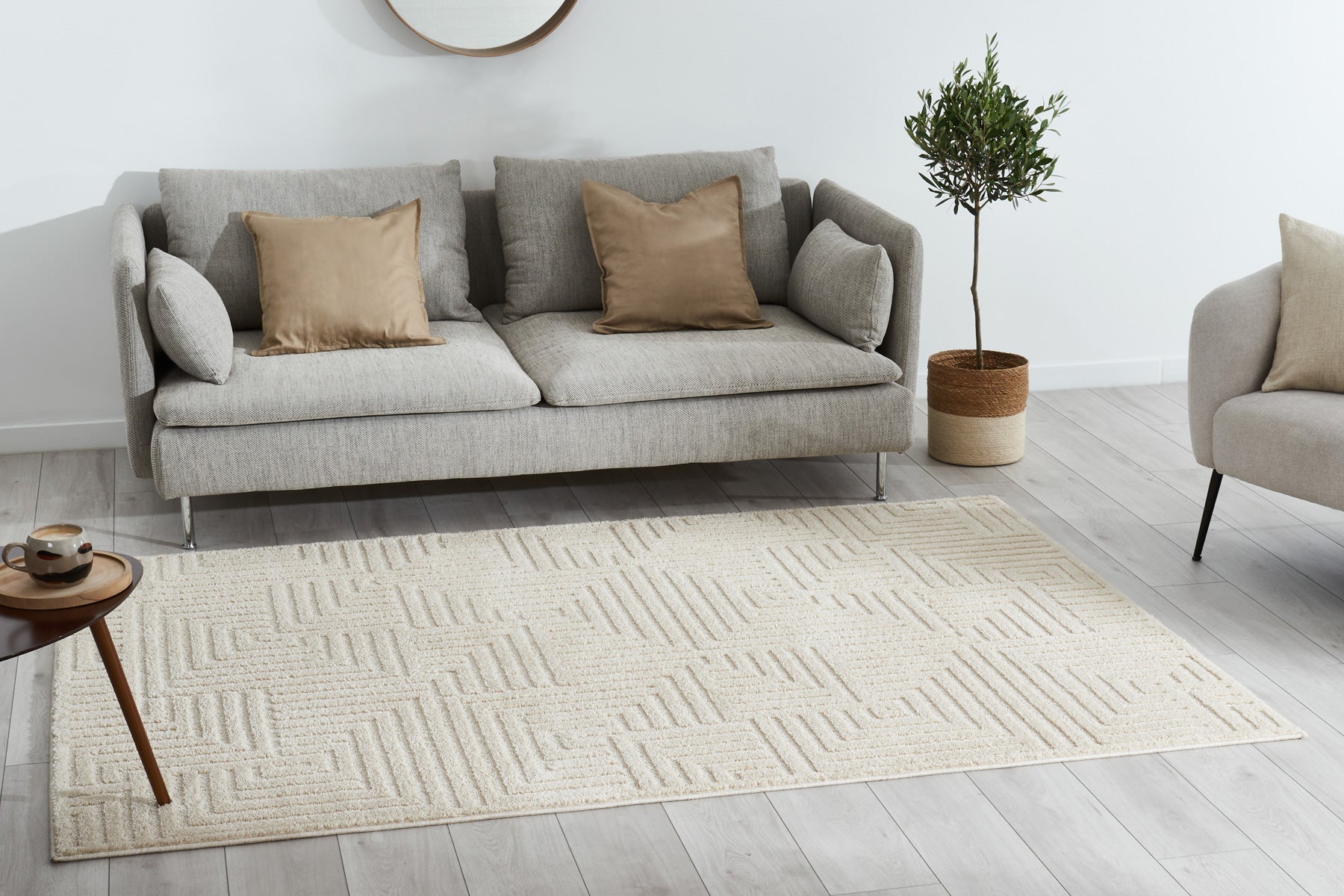 Tapis Harmonie 915 - Crème - Nazar - The Bradery