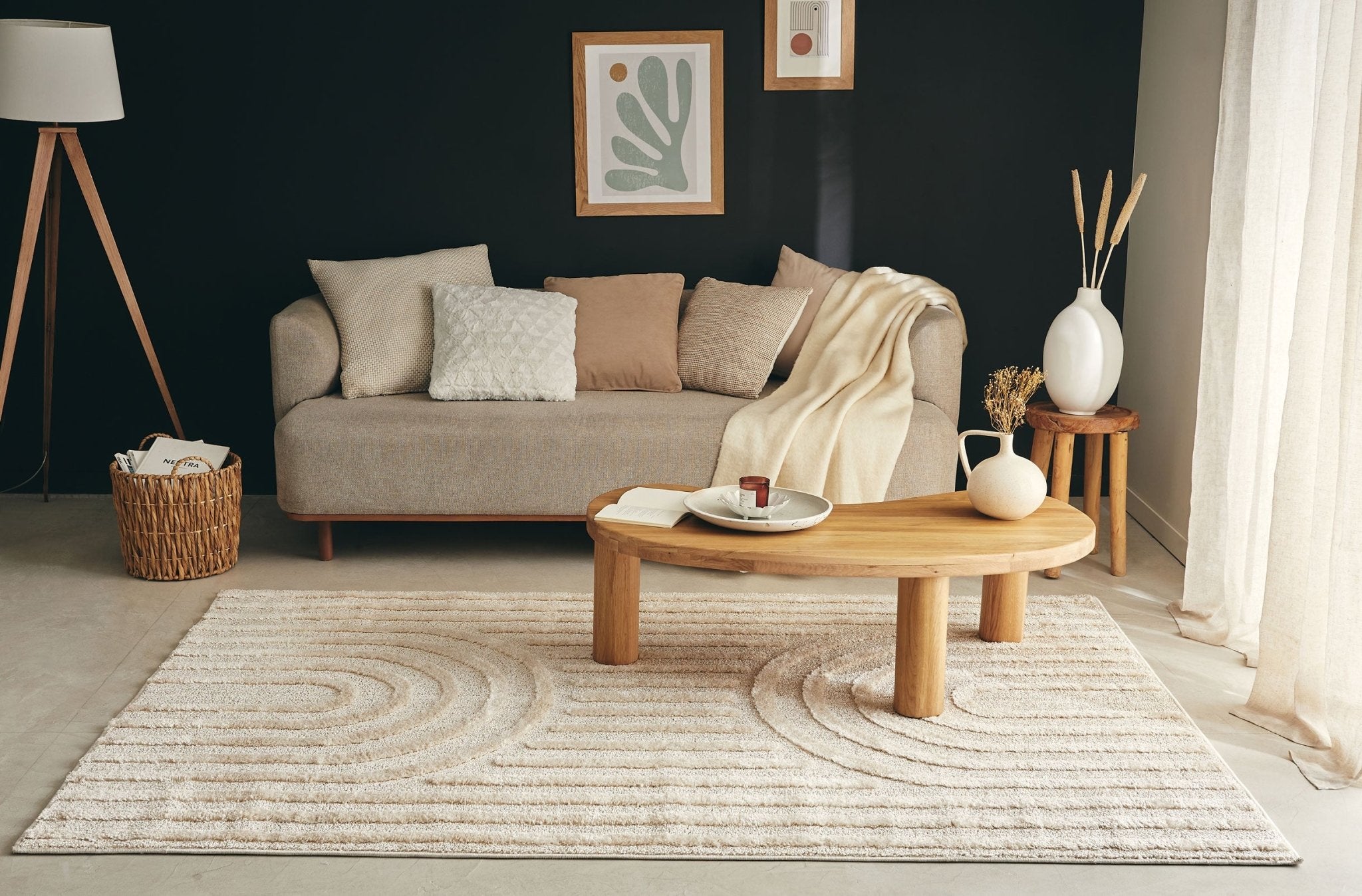 Tapis Harmonie 916 - Crème - Nazar - The Bradery