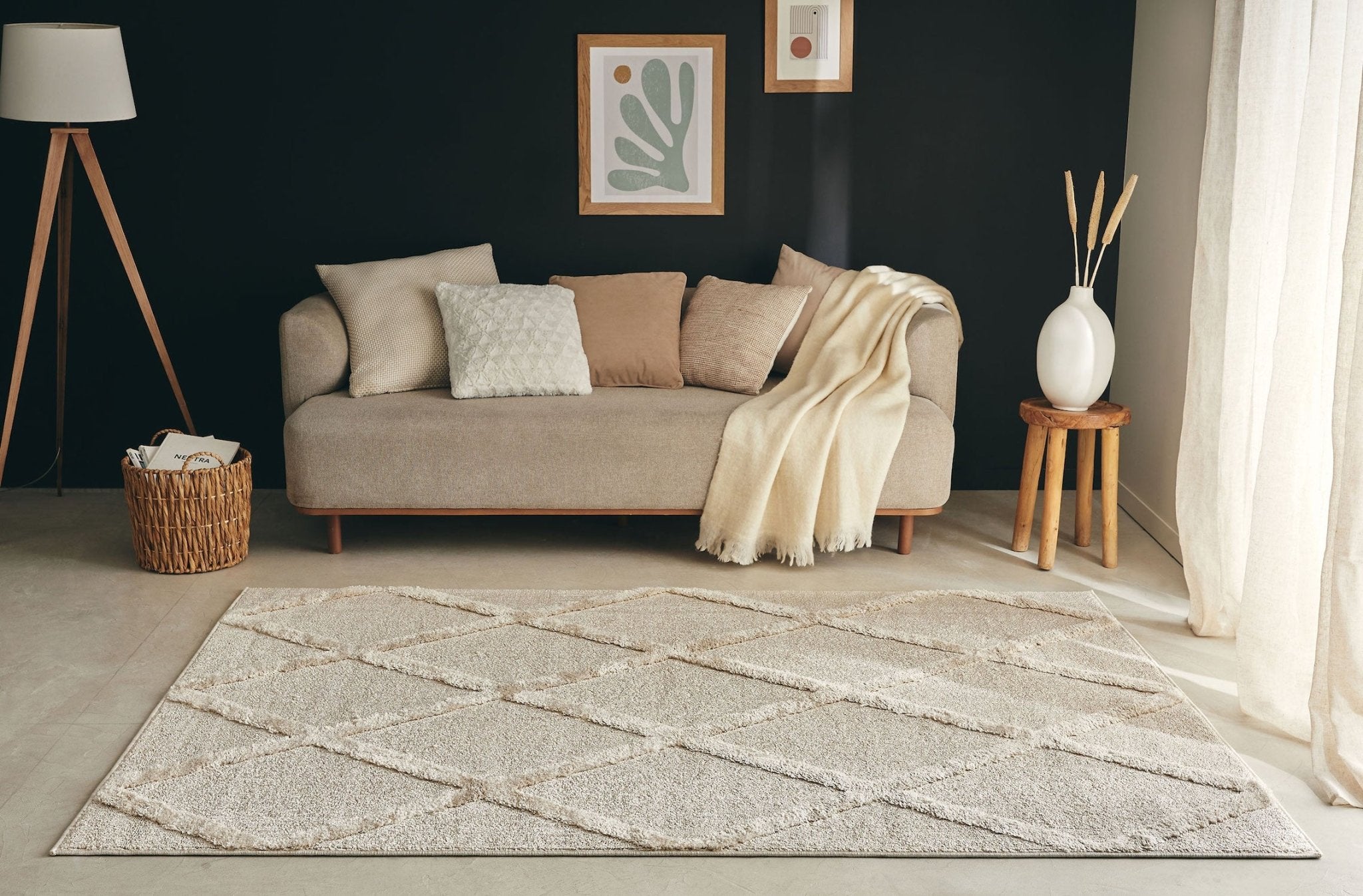Tapis Harmonie 919 - Crème - Nazar - The Bradery