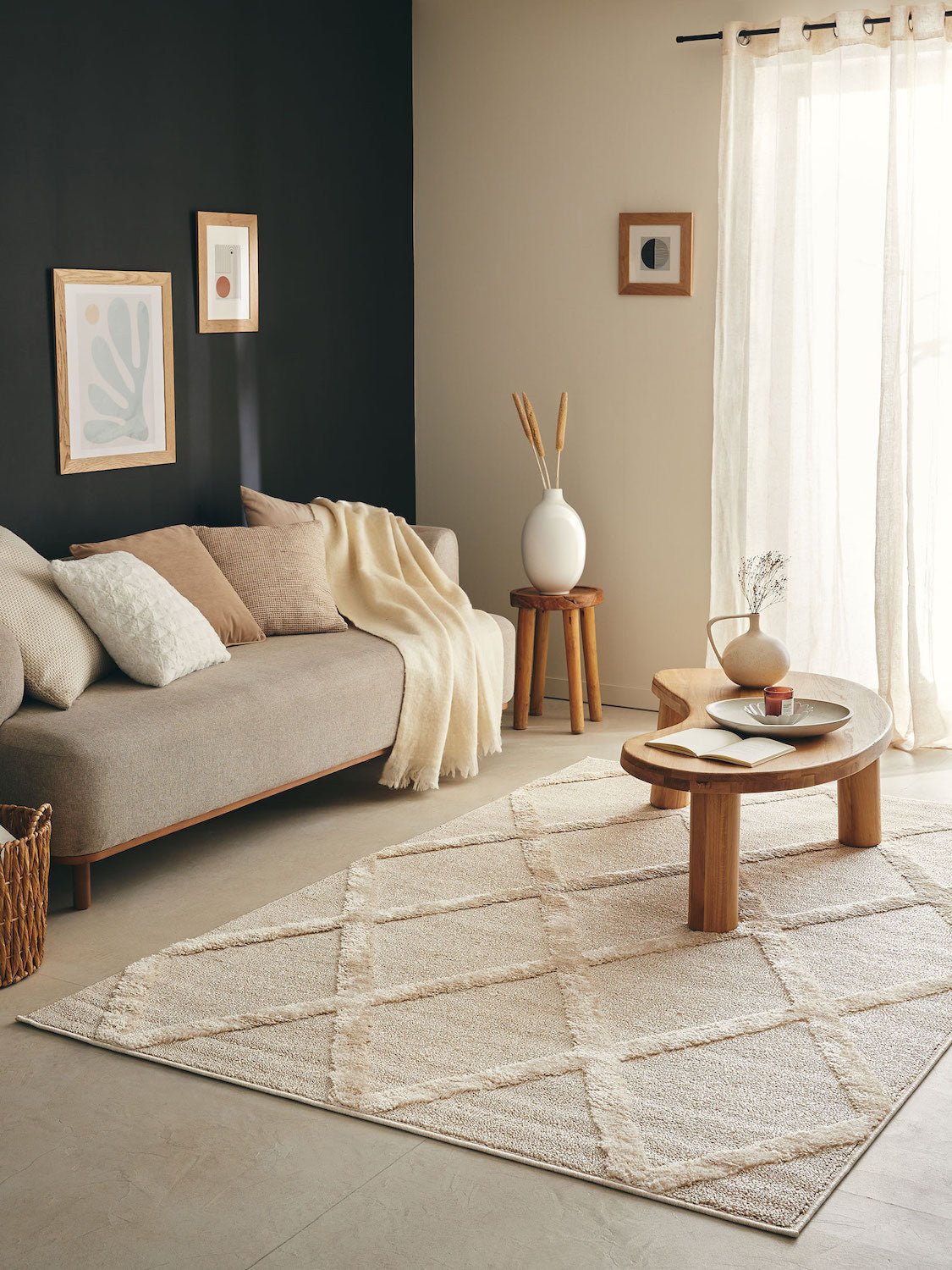 Tapis Harmonie 919 - Crème - Nazar - The Bradery