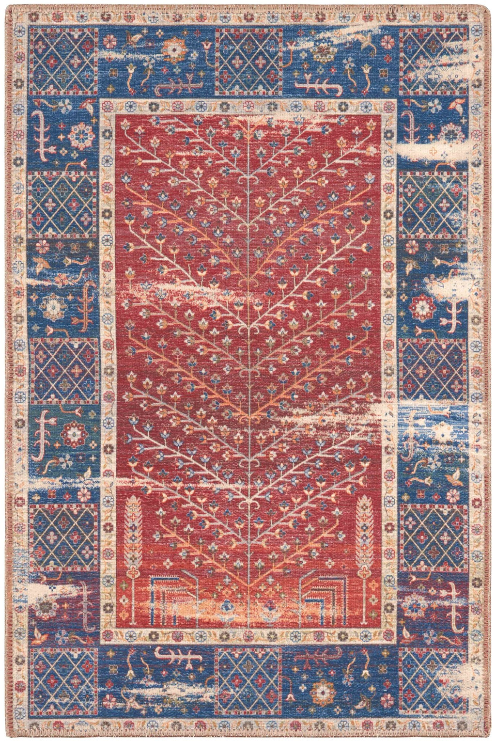 Tapis Radom 038 - Rouge - Nazar - The Bradery