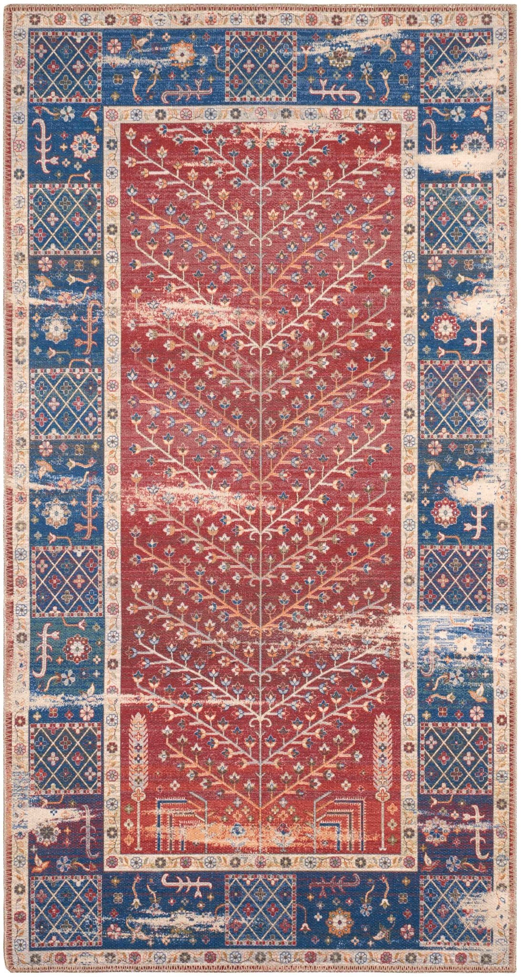 Tapis Radom 038 - Rouge - Nazar - The Bradery
