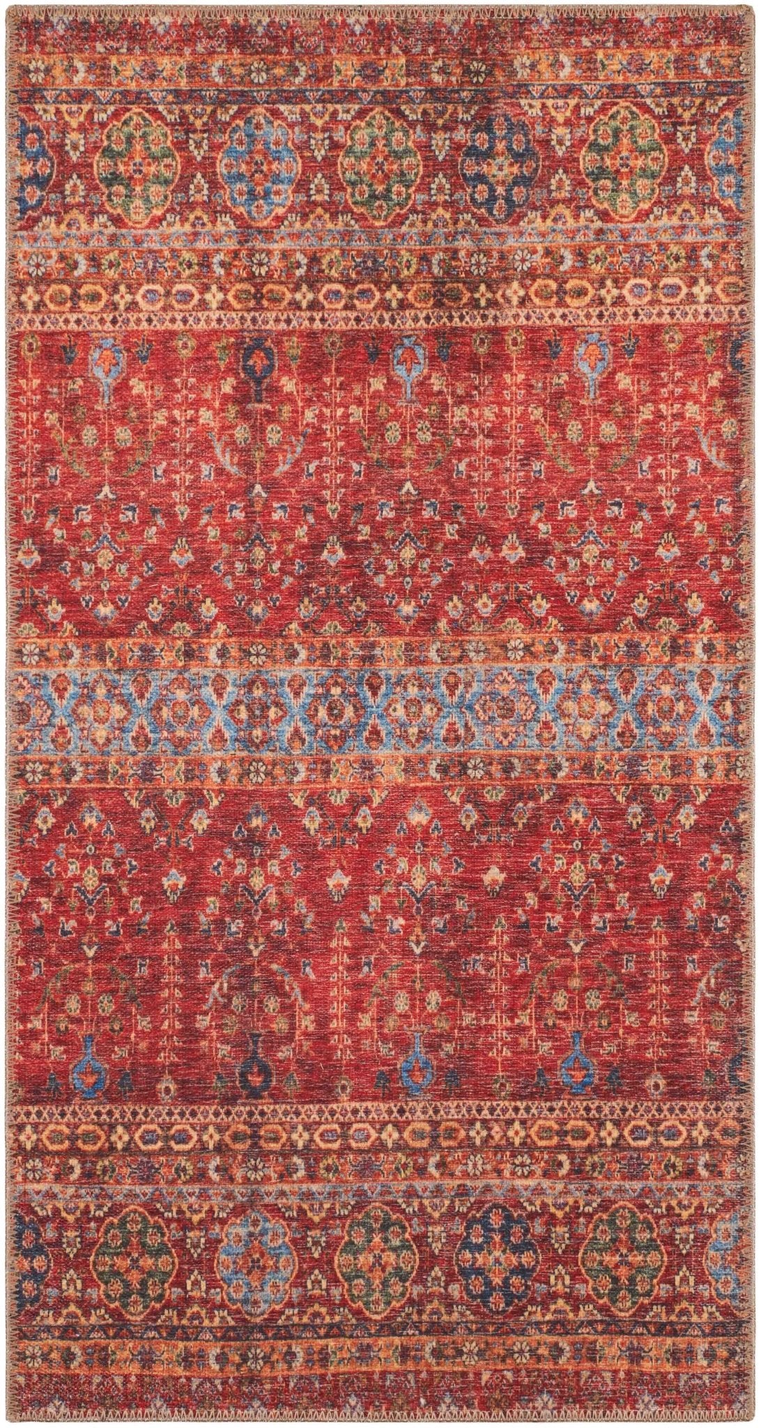 Tapis Radom 039 - Rouge - Nazar - The Bradery