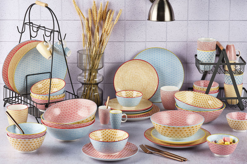 Tasse Pattern 9Cl - 6 Pièces - Color Les Mugs / Tasses Et Sous-Verres Björn