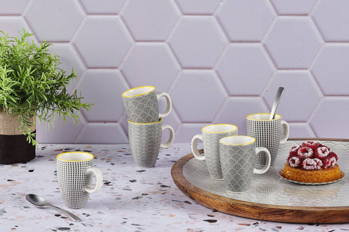 Tasse Pattern 9Cl - 6 Pièces - Eclipse Les Mugs / Tasses Et Sous-Verres Björn