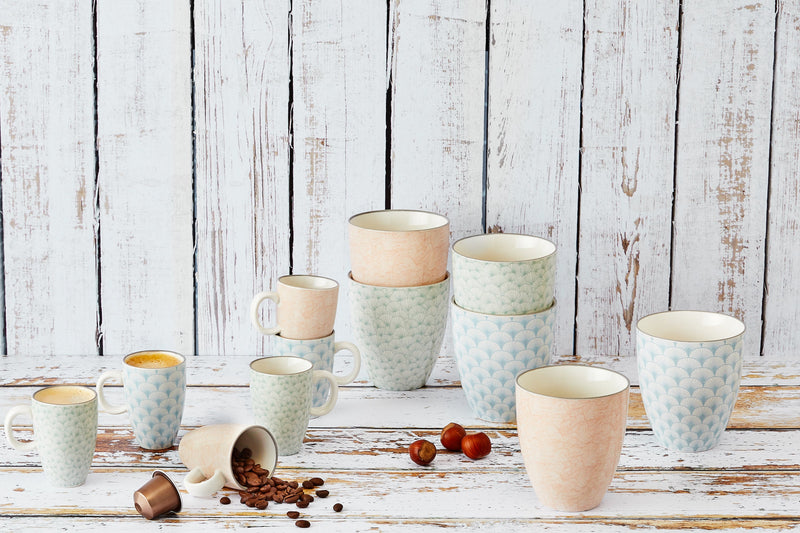 Tasse Pattern 9Cl - 6 Pièces - Pastel Les Mugs / Tasses Et Sous-Verres Björn