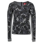 Tech Fleece Crew Aop - Women's Textile Sweatshirt - Gray WOMEN'S TEXTILE SWEATSHIRT Nike