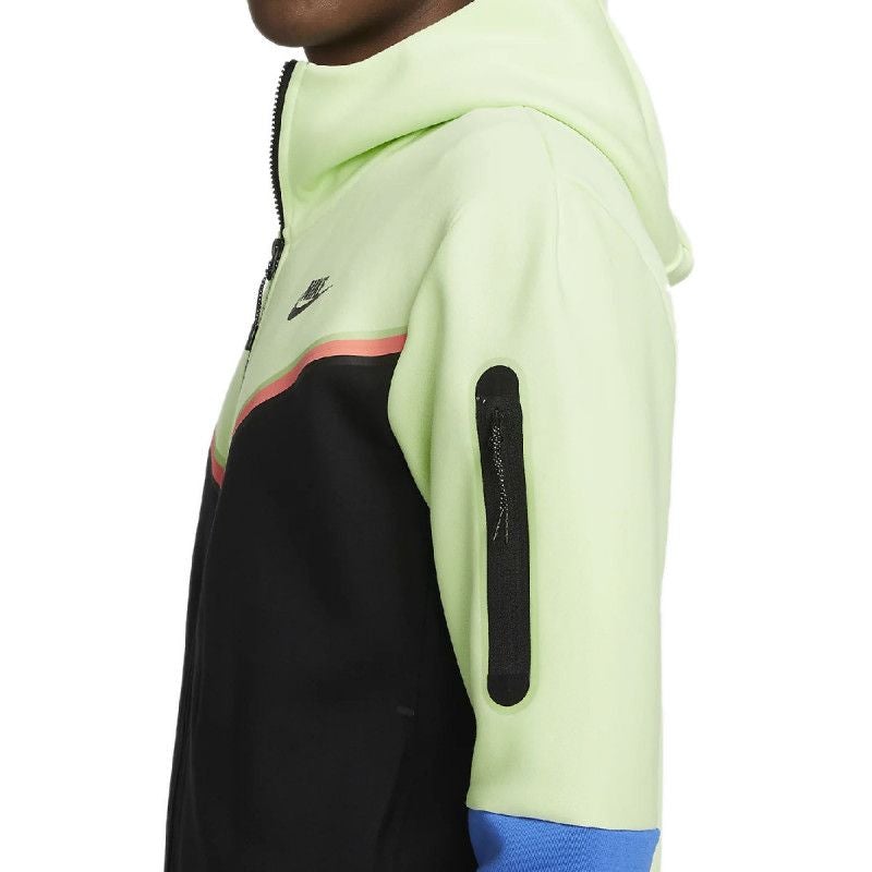 Tech Fleece Full Zip Hoodies - Jacket Homme Textile - Vert JACKET HOMME TEXTILE Nike