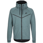 Tech Fleece Fz Hoodie. - Men's Textile Jacket - Blue MEN'S TEXTILE JACKET Nike
