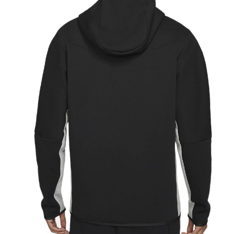 Sudadera con capucha Tech Fleece Fz. - Chaqueta textil hombre - Gris CHAQUETA TEXTIL HOMBRE Nike
