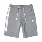 Tech Fleece - Men's Textile Shorts - Gray MEN'S TEXTILE SHORTS Nike