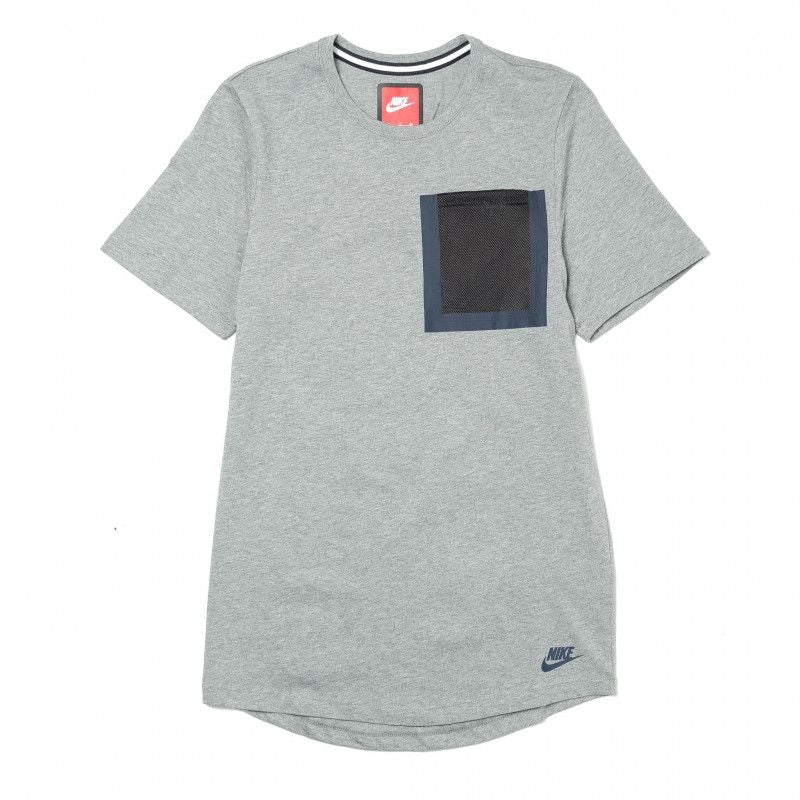 Tech Hypermesh Pocket - Tee-Shirt Homme Textile - Gris TEE-SHIRT HOMME TEXTILE Nike