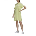 Camiseta Adidas Originals Tee Dress - Amarillo - Mujer - Adidas - The Bradery
