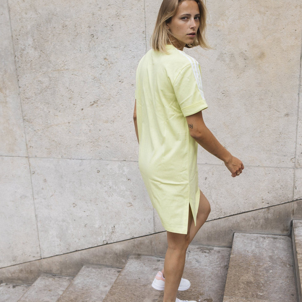 Camiseta Adidas Originals Tee Dress - Amarillo - Mujer - Adidas - The Bradery