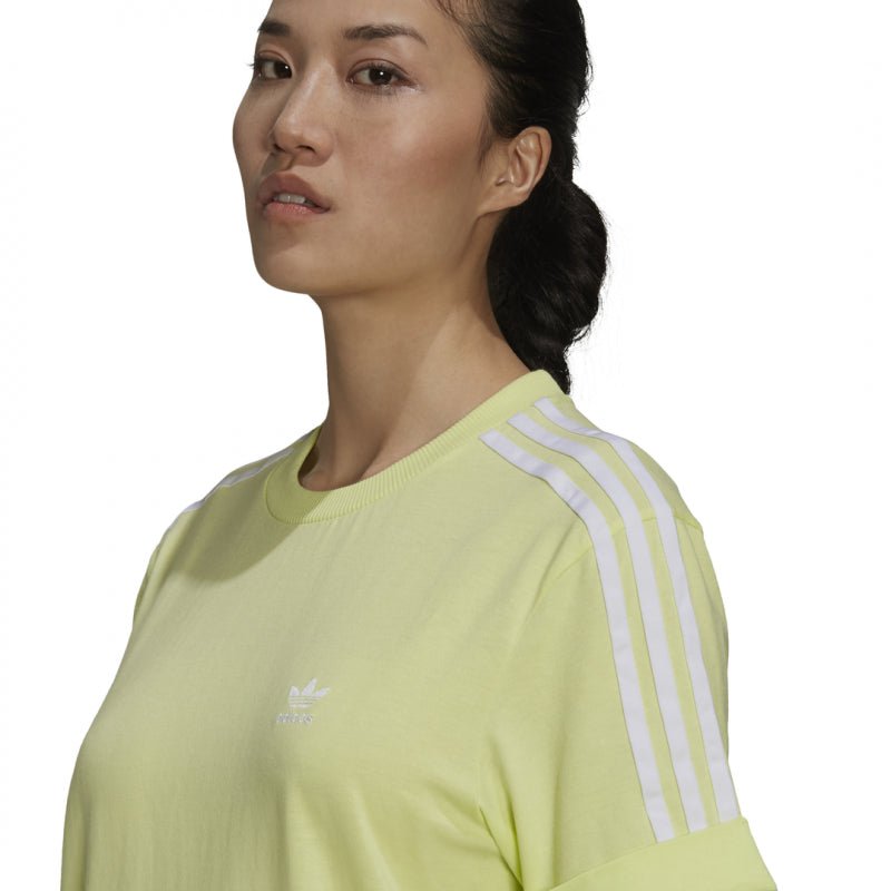 Camiseta Adidas Originals Tee Dress - Amarillo - Mujer - Adidas - The Bradery