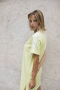 Camiseta Adidas Originals Tee Dress - Amarillo - Mujer - Adidas - The Bradery