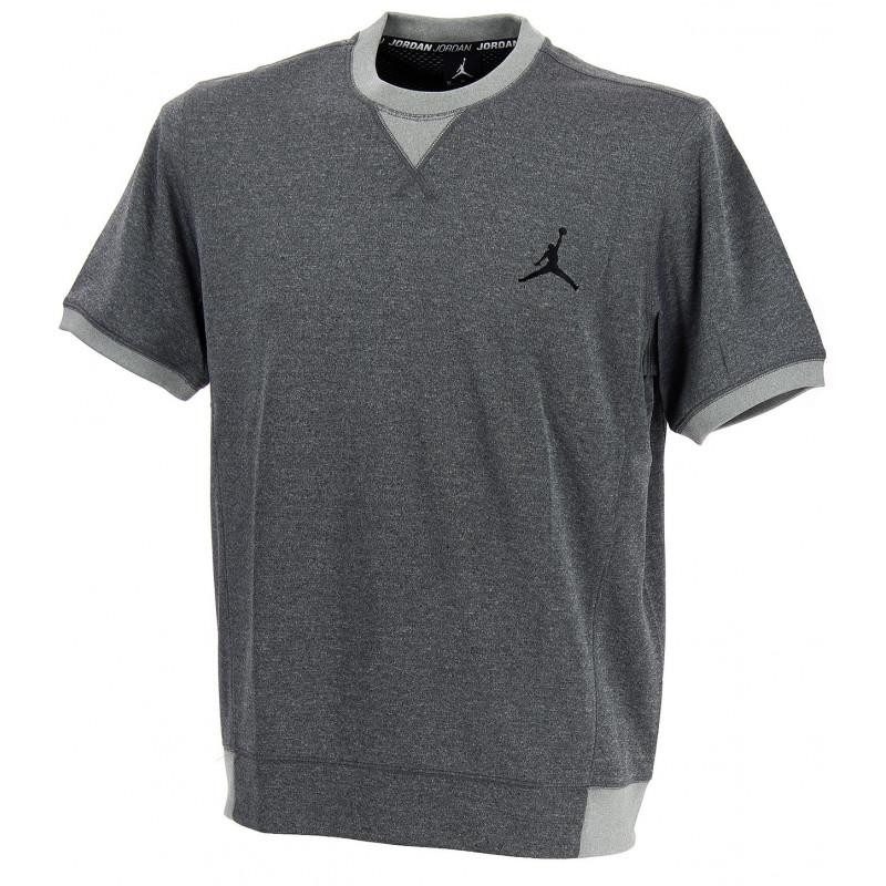 Nike Jordan Dominate T-Shirt - 634926-063 - Gray - Men NIKE MEN'S TEXTILE T-SHIRT Nike