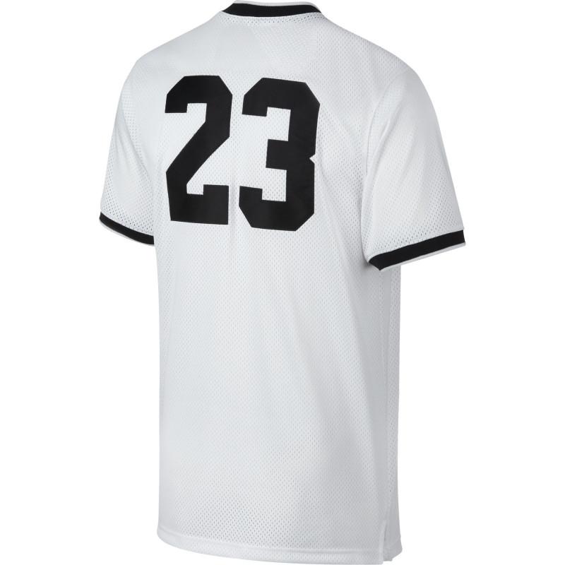 Nike Jordan Jumpman Air Mesh T-Shirt - White - Men NIKE MEN'S T-SHIRT TEXTILE Nike