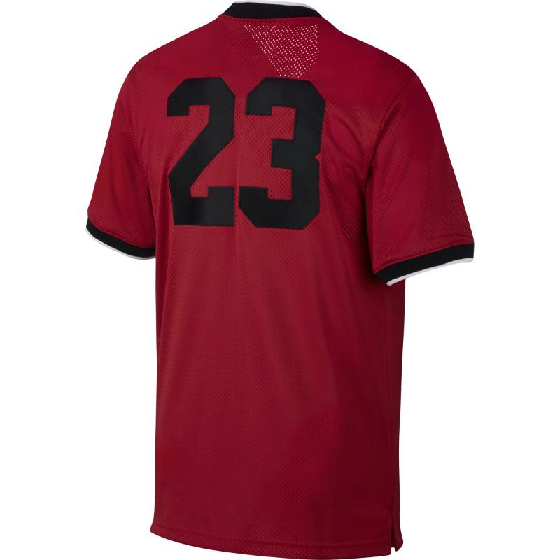 Nike Jordan Jumpman Air Mesh T-Shirt - Red - Men NIKE MEN'S T-SHIRT TEXTILE Nike