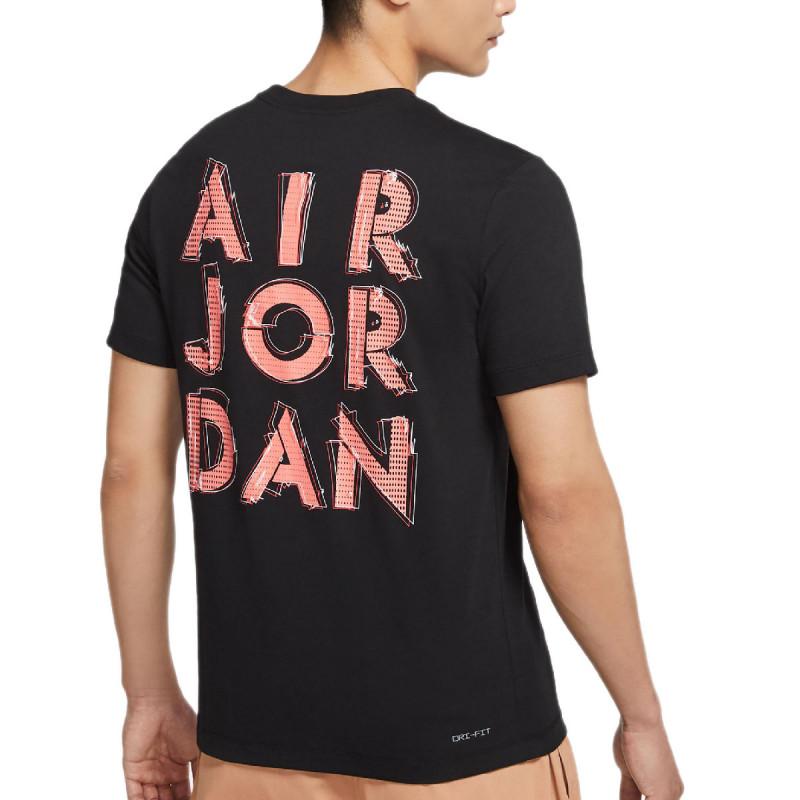 Nike Jumpman Gfx T-Shirt - Black - Men NIKE MEN'S T-SHIRT TEXTILE Nike