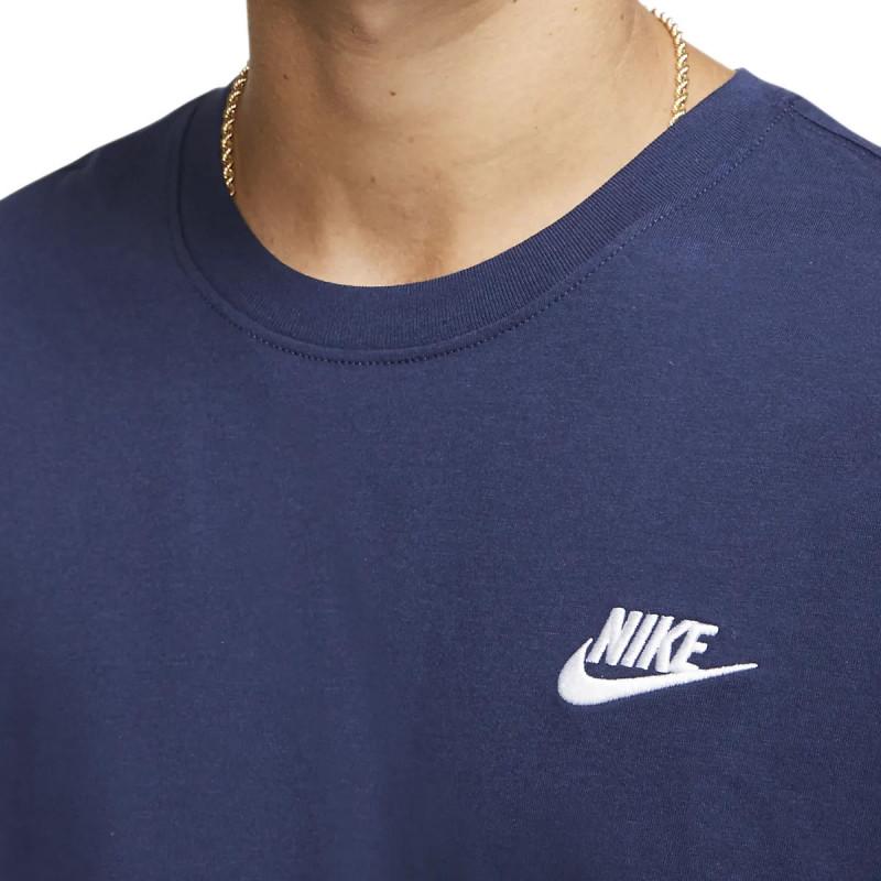 Nike Sportswear Club T-Shirt - Blue - Men NIKE MEN'S TEXTILE T-SHIRT Nike