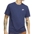 Nike Sportswear Club T-Shirt - Blue - Men NIKE MEN'S TEXTILE T-SHIRT Nike