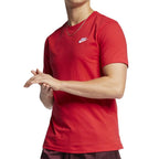 Tee-Shirt Nike Sportswear Club - Rouge - Homme NIKE TEE-SHIRT HOMME TEXTILE Nike