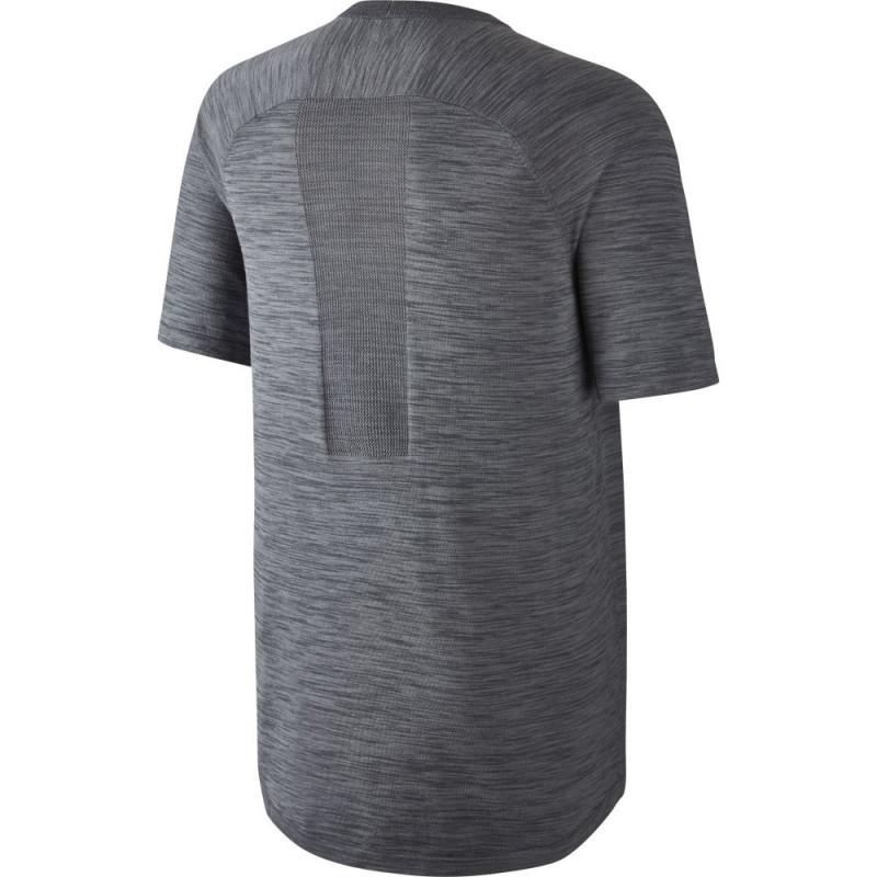 Nike Sportswear Tech Knit T-Shirt - 729397-043 - Gray - Men NIKE MEN'S TEXTILE T-SHIRT Nike